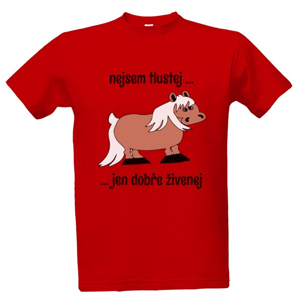 Tričko s potiskem Dobře živený