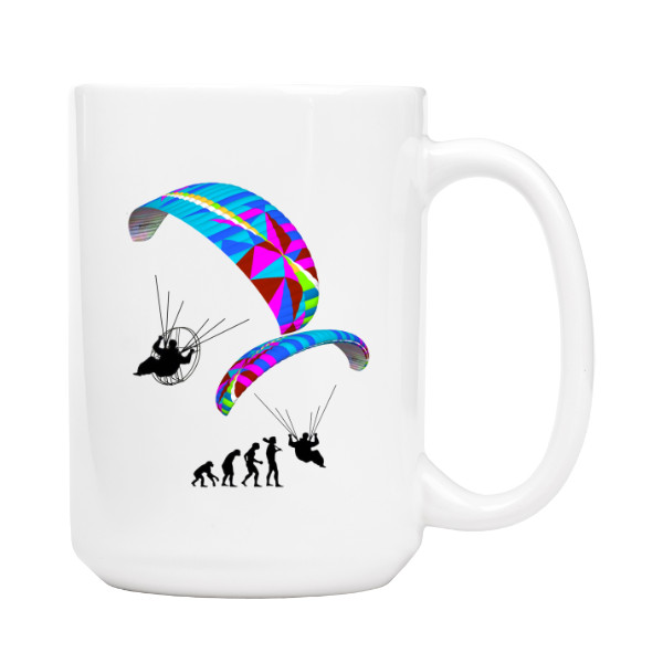 Hrnek velký s potiskem Paraglide 3 evolution
