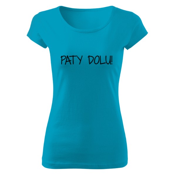 Tričko s potiskem paty