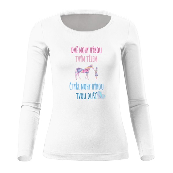 Tričko s potiskem Tělo & duše